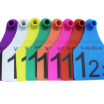 Custom Visual Flag Cattle Tags – Multiple Sizes & Colors – Non-Tamper-Proof